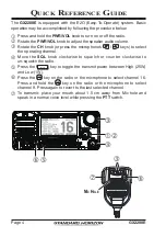 Предварительный просмотр 4 страницы Standard Horizon MATRIX AIS/GPS GX2200E Owner'S Manual