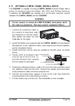 Предварительный просмотр 25 страницы Standard Horizon MATRIX AIS/GPS GX2200E Owner'S Manual