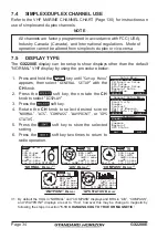 Предварительный просмотр 34 страницы Standard Horizon MATRIX AIS/GPS GX2200E Owner'S Manual