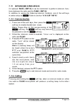 Предварительный просмотр 43 страницы Standard Horizon MATRIX AIS/GPS GX2200E Owner'S Manual