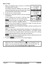 Предварительный просмотр 60 страницы Standard Horizon MATRIX AIS/GPS GX2200E Owner'S Manual