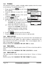 Предварительный просмотр 118 страницы Standard Horizon MATRIX AIS/GPS GX2200E Owner'S Manual