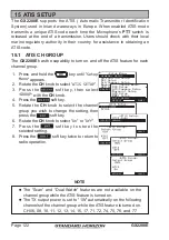 Предварительный просмотр 122 страницы Standard Horizon MATRIX AIS/GPS GX2200E Owner'S Manual