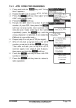 Предварительный просмотр 123 страницы Standard Horizon MATRIX AIS/GPS GX2200E Owner'S Manual