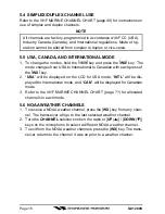 Предварительный просмотр 18 страницы Standard Horizon MATRIX GX1280S Owner'S Manual