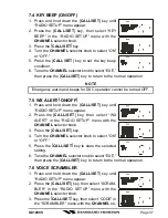 Предварительный просмотр 37 страницы Standard Horizon MATRIX GX1280S Owner'S Manual