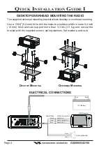 Preview for 4 page of Standard Horizon Matrix GX2000 Owner'S Manual