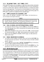 Preview for 26 page of Standard Horizon Matrix GX2000 Owner'S Manual