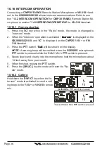 Preview for 36 page of Standard Horizon Matrix GX2000 Owner'S Manual