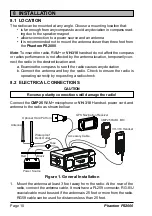 Preview for 10 page of Standard Horizon PHANTOM Series PS2000 Owner'S Manual