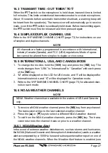 Preview for 27 page of Standard Horizon PHANTOM Series PS2000 Owner'S Manual