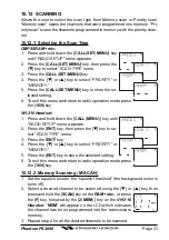 Preview for 31 page of Standard Horizon PHANTOM Series PS2000 Owner'S Manual