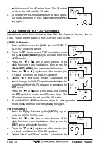 Preview for 34 page of Standard Horizon PHANTOM Series PS2000 Owner'S Manual