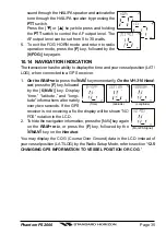 Preview for 35 page of Standard Horizon PHANTOM Series PS2000 Owner'S Manual