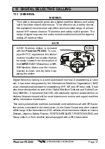 Preview for 37 page of Standard Horizon PHANTOM Series PS2000 Owner'S Manual