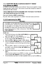 Preview for 38 page of Standard Horizon PHANTOM Series PS2000 Owner'S Manual