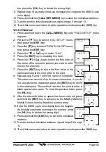 Preview for 45 page of Standard Horizon PHANTOM Series PS2000 Owner'S Manual