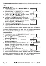 Preview for 48 page of Standard Horizon PHANTOM Series PS2000 Owner'S Manual