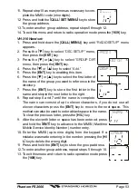 Preview for 53 page of Standard Horizon PHANTOM Series PS2000 Owner'S Manual