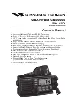 Предварительный просмотр 1 страницы Standard Horizon Quantum GX5000S Owner'S Manual