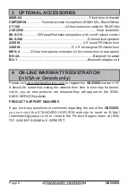 Предварительный просмотр 6 страницы Standard Horizon QUANTUM GX5500S Owner'S Manual