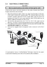 Предварительный просмотр 15 страницы Standard Horizon QUANTUM GX5500S Owner'S Manual