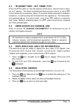 Предварительный просмотр 33 страницы Standard Horizon QUANTUM GX5500S Owner'S Manual