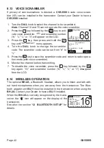 Предварительный просмотр 42 страницы Standard Horizon QUANTUM GX5500S Owner'S Manual