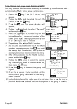 Предварительный просмотр 62 страницы Standard Horizon QUANTUM GX5500S Owner'S Manual