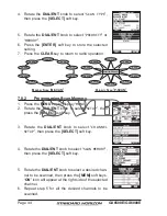 Предварительный просмотр 44 страницы Standard Horizon QUANTUM GX6000E Owner'S Manual