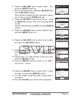 Предварительный просмотр 121 страницы Standard Horizon QUANTUM GX6000E Owner'S Manual