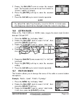 Предварительный просмотр 143 страницы Standard Horizon QUANTUM GX6000E Owner'S Manual