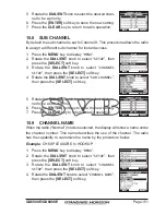 Предварительный просмотр 151 страницы Standard Horizon QUANTUM GX6000E Owner'S Manual