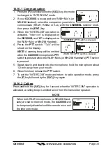 Предварительный просмотр 33 страницы Standard Horizon QUANTUM Series GX3500S Owner'S Manual