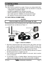 Предварительный просмотр 11 страницы Standard Horizon QUEST+ GX1256S Owner'S Manual