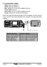 Предварительный просмотр 12 страницы Standard Horizon QUEST+ GX1256S Owner'S Manual