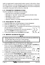 Предварительный просмотр 26 страницы Standard Horizon QUEST+ GX1256S Owner'S Manual