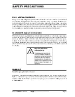 Preview for 3 page of Standard Horizon SI-TEX RADAR Installation And Connection Manual