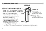 Предварительный просмотр 4 страницы Standard Horizon SSM-BT10 Manual