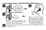 Предварительный просмотр 8 страницы Standard Horizon SSM-BT10 Manual