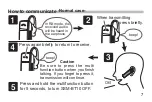 Предварительный просмотр 9 страницы Standard Horizon SSM-BT10 Manual