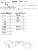 Standard Living 429100 Series Assembly Instructions Manual предпросмотр