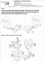 Preview for 2 page of Standard Living 429100 Series Assembly Instructions Manual