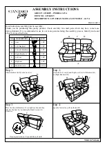 Preview for 2 page of Standard Living PEORIA JAVA 415000V Assembly Instructions