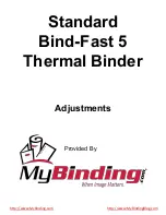 Standard BIND-FAST 5 Technical Bulletin preview