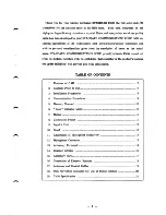 Preview for 2 page of Standard C430 Operating Instructions Manual