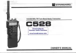 Standard C528 Owner'S Manual preview