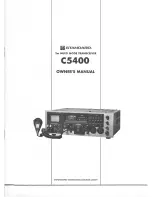 Предварительный просмотр 1 страницы Standard C5400 Owner'S Manual