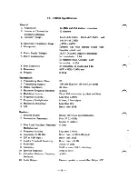 Preview for 19 page of Standard C828M Operating Instructions Manual