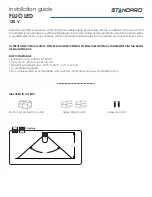 Preview for 1 page of Standard FLUO LED 120 V Installation Manual